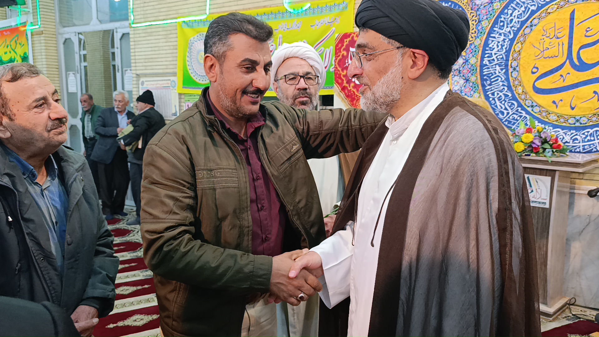 حسن غفاری زاده، جشن ولادت یگانه مولود کعبه، سیدعلی آیت اللهی، مسجد صاحب الزمان جهرم، کانون فرهنگی هنری سلاله پاکان