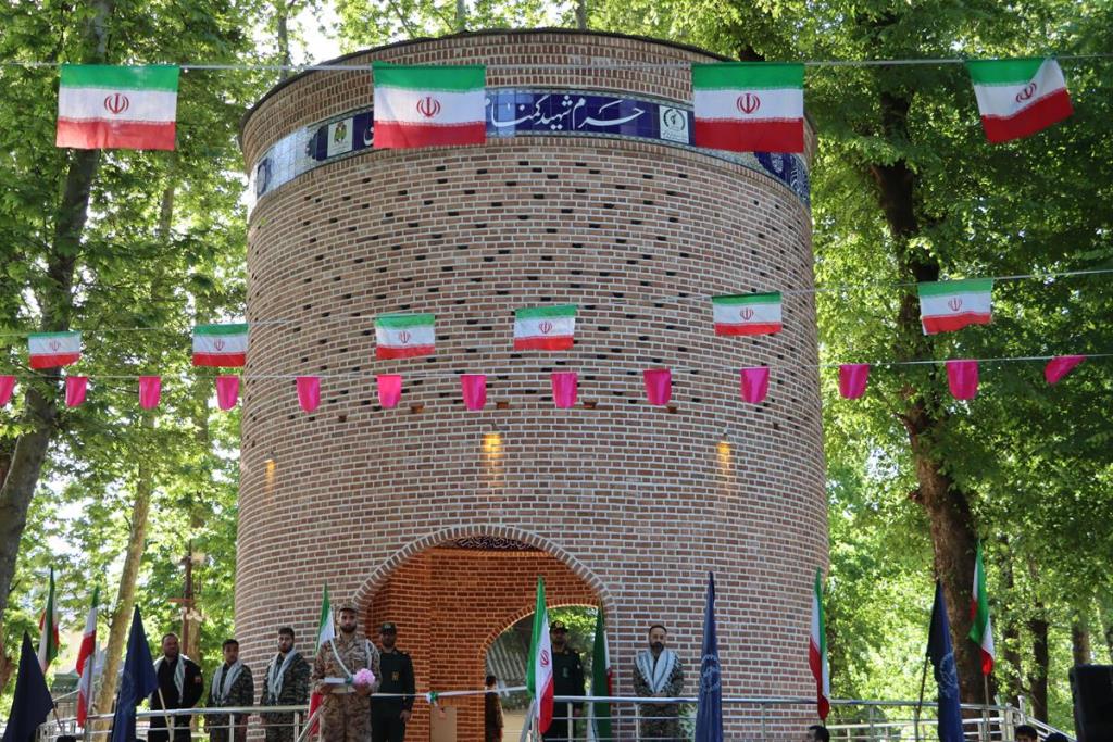 بهره برداری از یادمان شهید گمنام در فومن