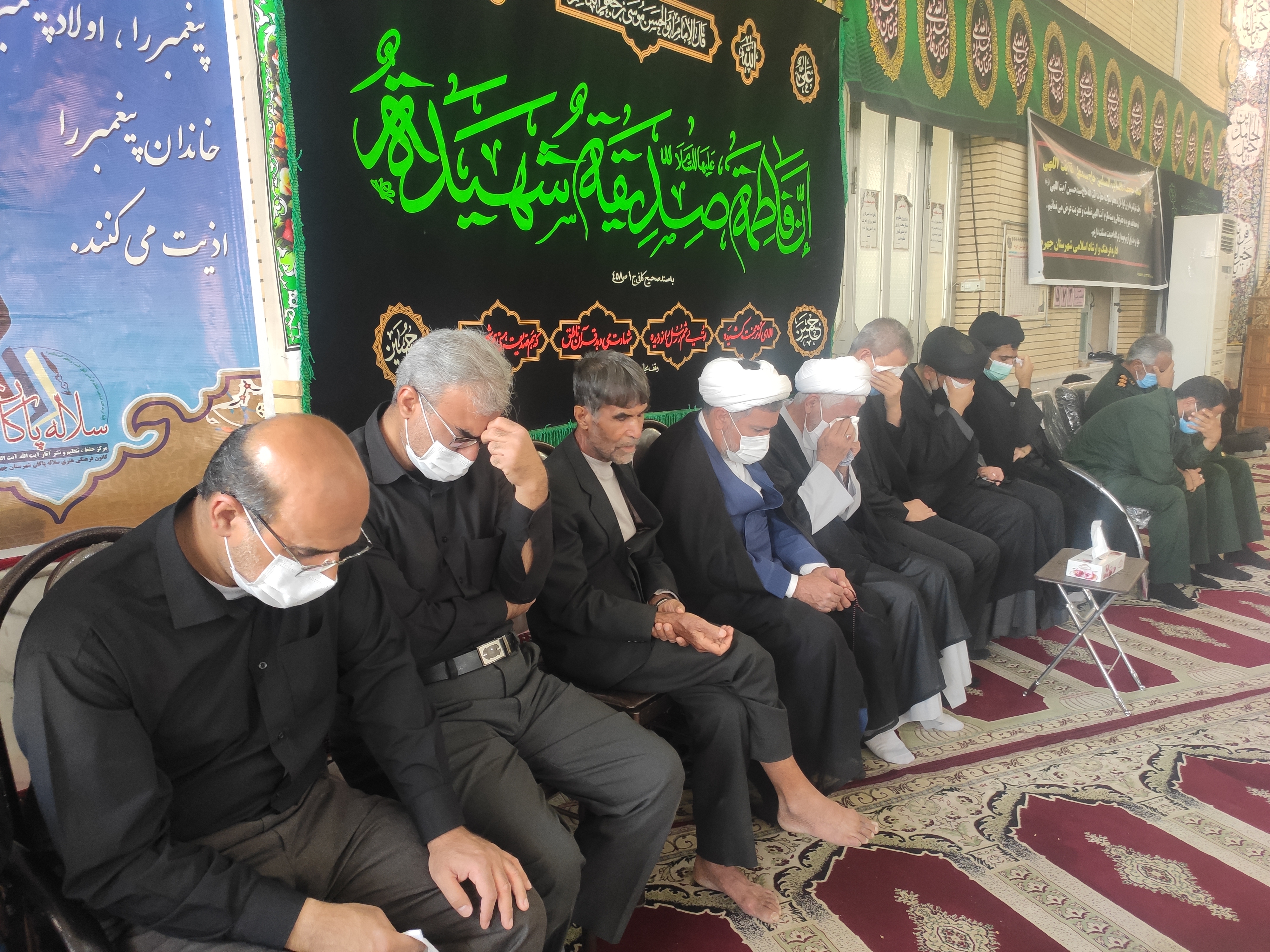 فاطمه سادات نسابه، سیدعلی آیت اللهی، سیدمحمد آیت اللهی، سلاله پاکان