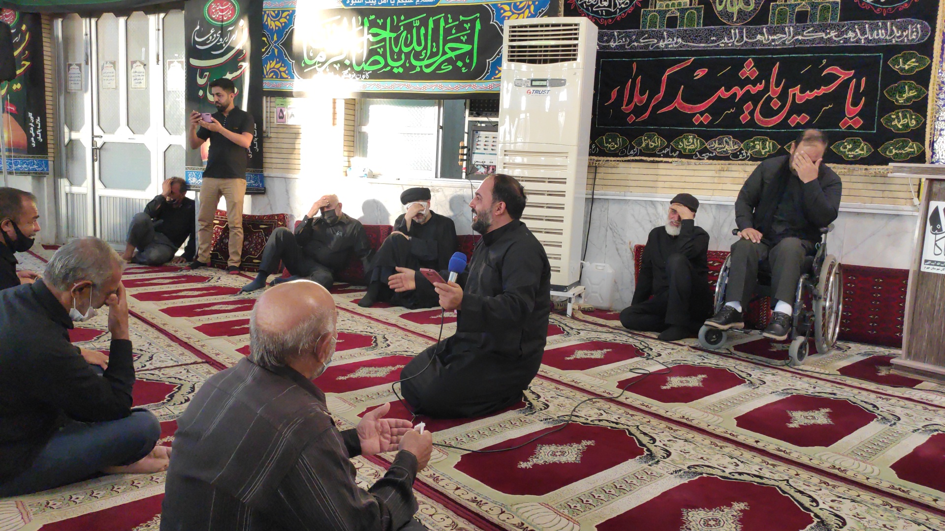 زیارت عاشورا، سیدعلی آیت اللهی، روزتاسوعا،ابراهیمی ، سلاله پاکان