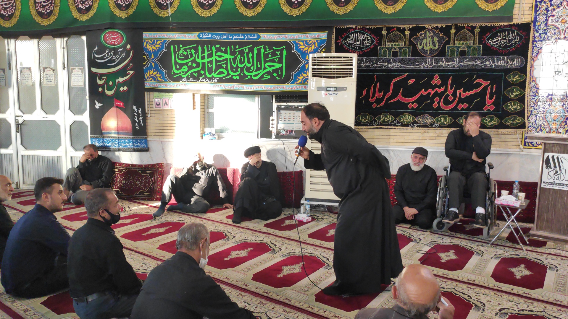 زیارت عاشورا، سیدعلی آیت اللهی، روزتاسوعا،ابراهیمی ، سلاله پاکان