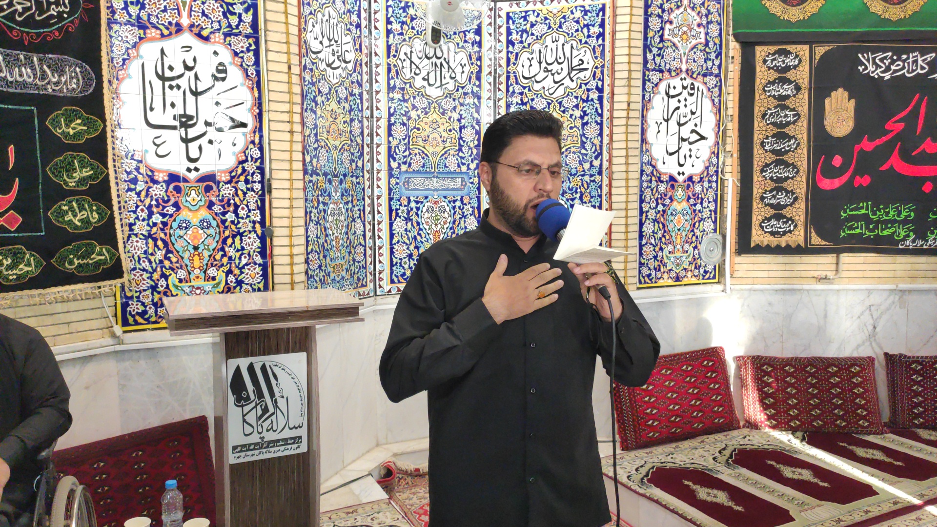 زیارت عاشورا، سیدعلی آیت اللهی، روزتاسوعا،صالح کشتکار، سلاله پاکان