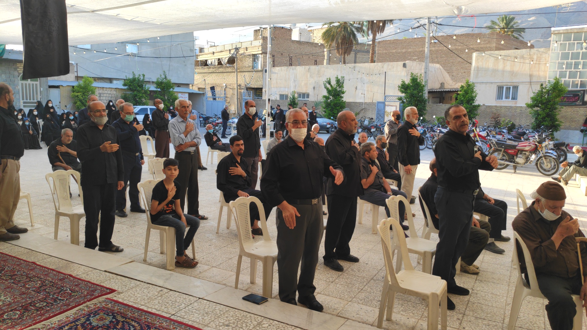 زیارت عاشورا، سیدعلی آیت اللهی، روزتاسوعا،مسجد صاحب الزمان ، سلاله پاکان