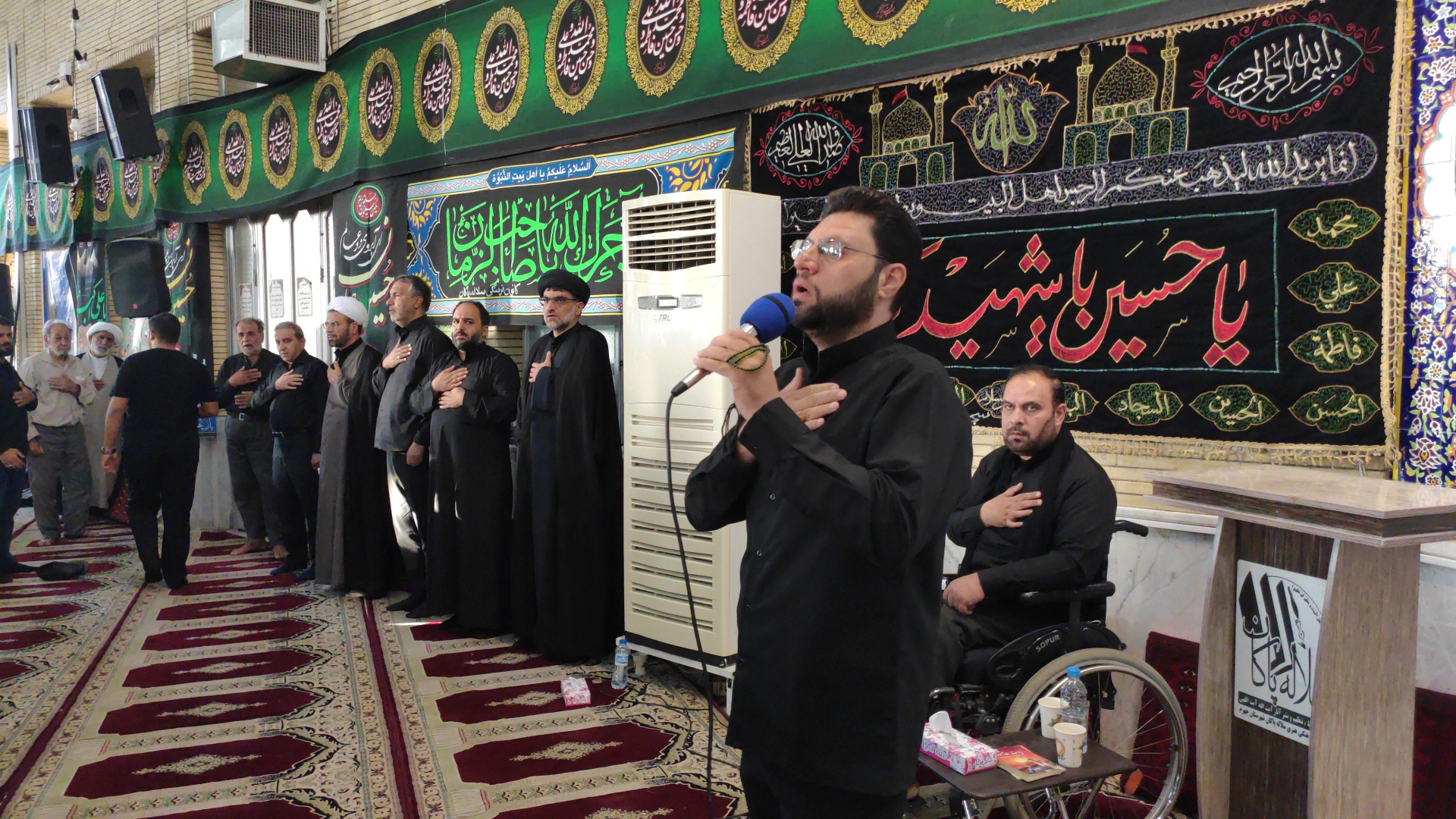 زیارت عاشورا، سیدعلی آیت اللهی، روزتاسوعا،صالح کشتکار ، سلاله پاکان