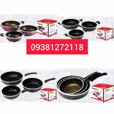 تولیدی سرویس سه تابه گرانیتی زنبوری طرح چدن ۰۹۳۸۱۲۷۲۱۱۸