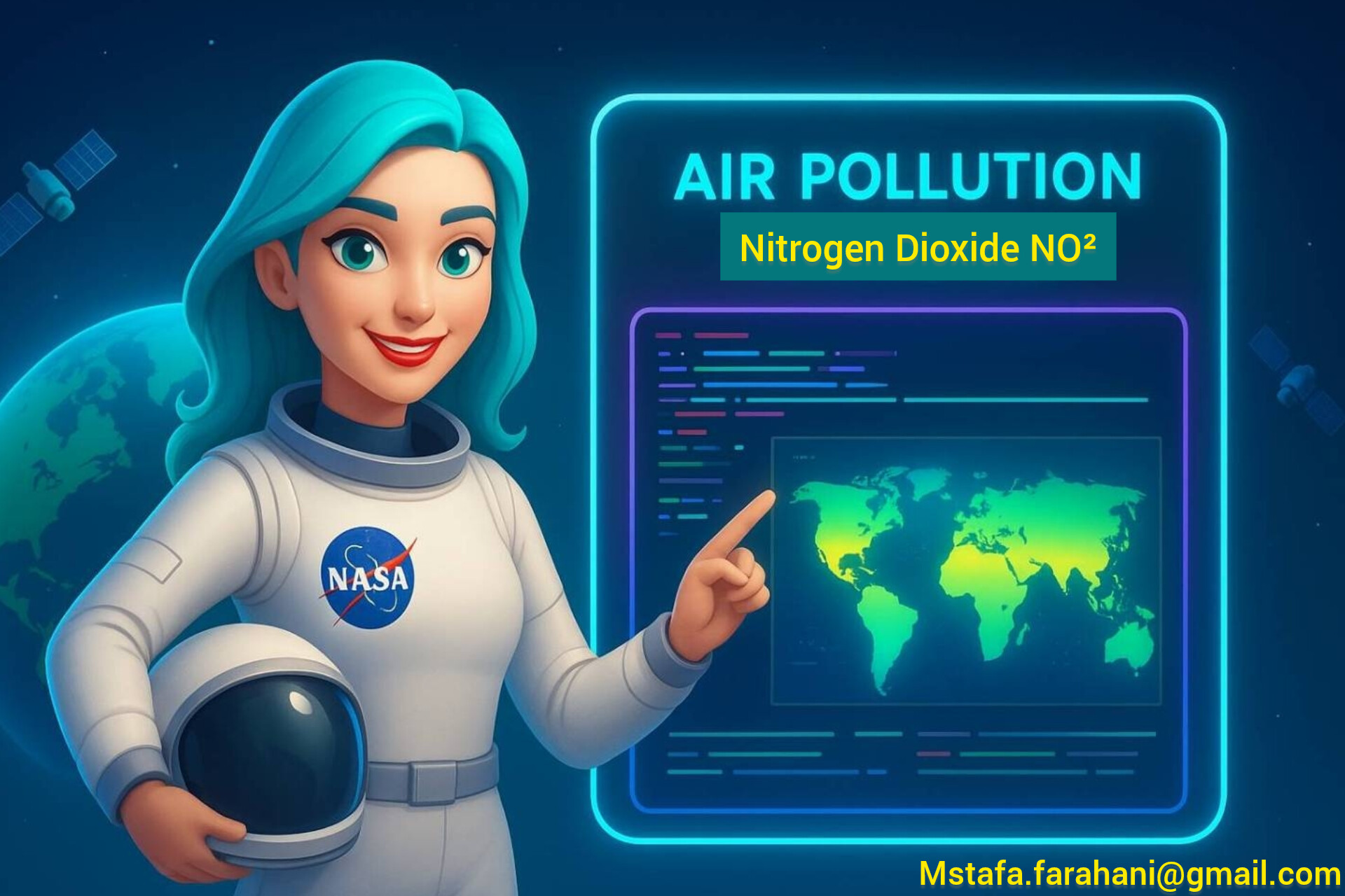 After hours hours hours web software air pollution nitrogen dioxide NO² https://mstafafarahani.users.earthengine.app/view/airpollutantnitrogendioxideno2   ????Table of content: https://github.com/mstafafarahani/Google-Earth-Engine-Application/blob/main/README.md    ????Contact: Mstafa.farahani@gmail.com Wa.me/+989381272118 github.com/mstafafarahani linkedin.com/in/mostafafarhani scholar.google.com/citations?user=qcN-Y1cAAAAJ&hl=en .  #no2  #ACETONE #surfacepressure #LST #wind #windspeed #Surfaceskintemperature #climate  #airpollution #Air #pollution,  #water #pollution,  #Soilpollution,  #globalwarming,  #RemoteSensing,  #satelliteimagery,  #signalprocess, #Earthobservation,  #EarthMonitoring,  #environmentalmonitoring, #Atmospheric، #Hydrology، #Geospatialanalysis, #GIS, #forest، #drought, #CoastalMarine #Monitoring, #landuselandcover, #urbanheatisland , #agriculture, #Geography,  #earth , #Geospatial,  #Geosciences ,  #EarthScience , #LiDAR , #sar , #waterresources ., #pm10