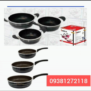 تولیدی سرویس سه ۳ تابه گرانیت زنبوری 09381272118 ., تولیدی تابه آشپزخانه گرانیتی 09381272118  .,