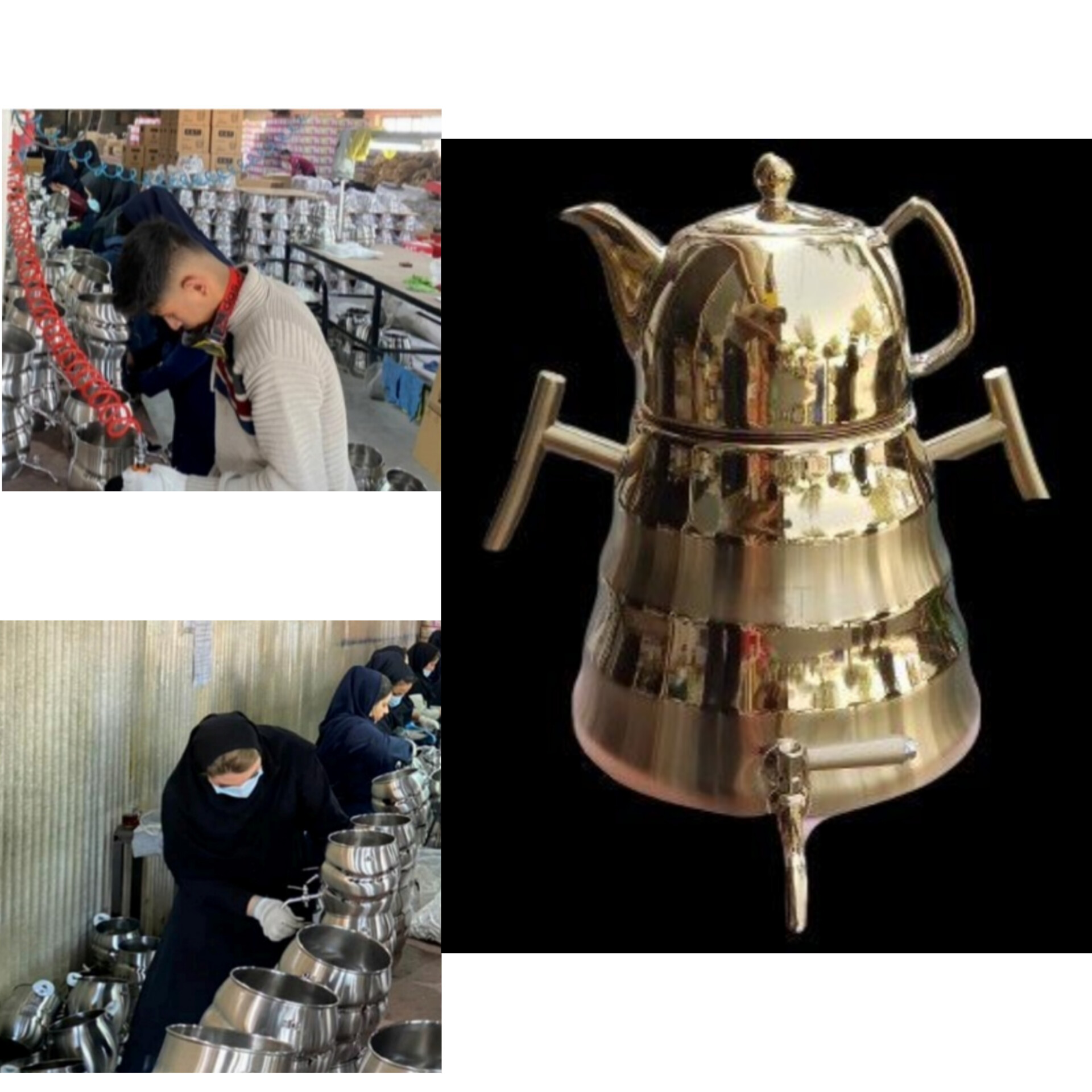 کتری قوری طلایی ۶لیتر کفچدن شیردار  ۴میلیون ۲۰۰ 09381272118    #کتری #کتری_قوری #کتری_قوری_طلایی #کتری_طلایی #قوری #قوری_طلایی #کتری_شیردار #کتری_شش_لیتر #کتری_کفچدن