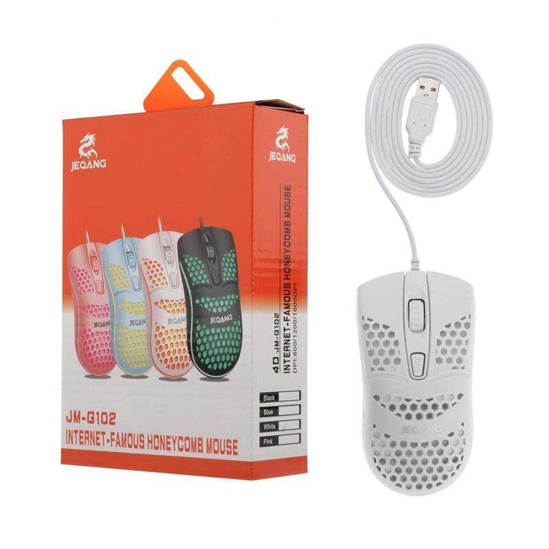 ماوس سیمی Jeqang JM-G102: ترکیبی از دقت، سرعت و زیبایی‌شناسی 