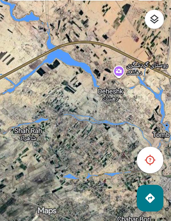 روستای دهشک در مسیر کشفرود