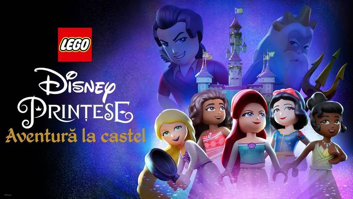 انیمیشن پرنسس های لگویی دیزنی: ماجراجویی در قلعه LEGO Disney Princess: The Castle Quest 2023
