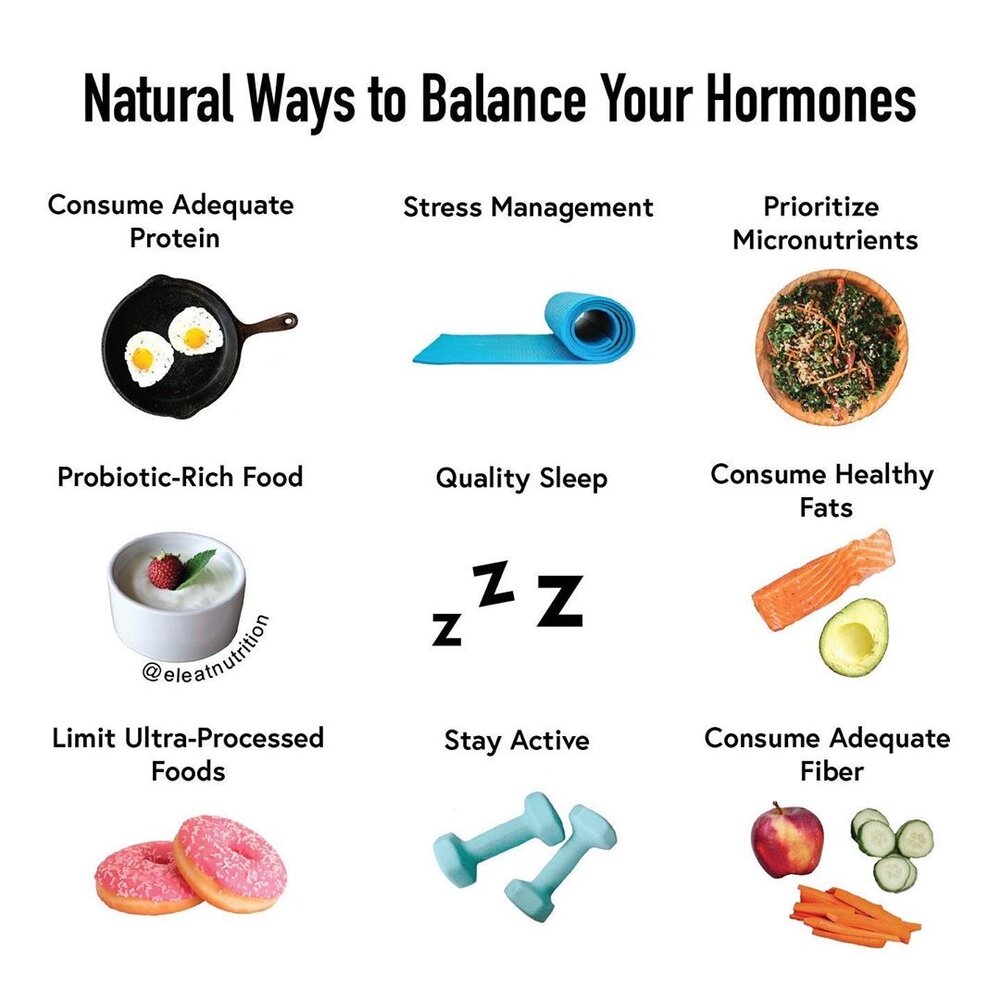 متعادل کردن هورمون ها 