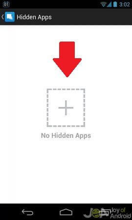 استفاده از Hide App – Hide Application Icon