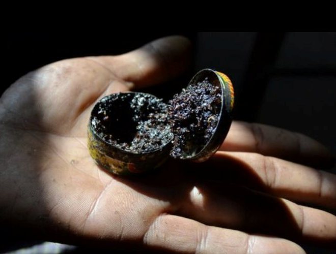 تریاک سوخته