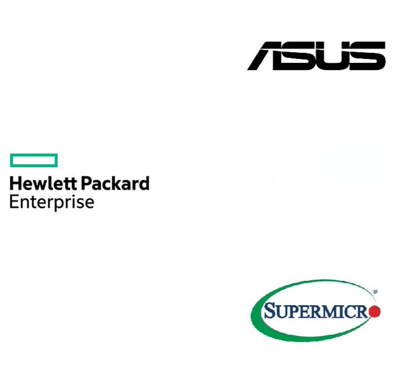 HPE, ASUS,  SUPERMICRO 