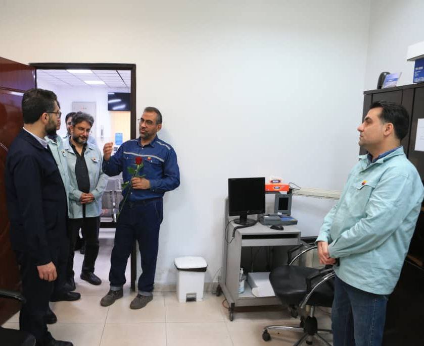 دیدار معاون منابع انسانی و امور اجتماعی با کادر درمان شرکت فولاد خوزستان