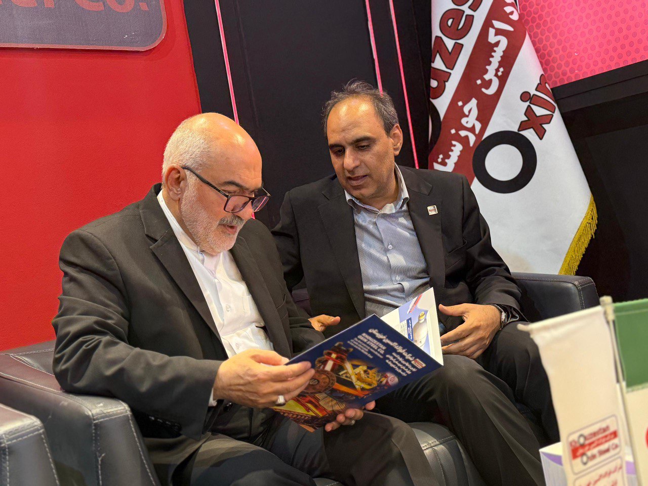 حمایت همه‌جانبه استاندار خوزستان از توسعه و سرمایه‌گذاری در شرکت فولاد اکسین خوزستان