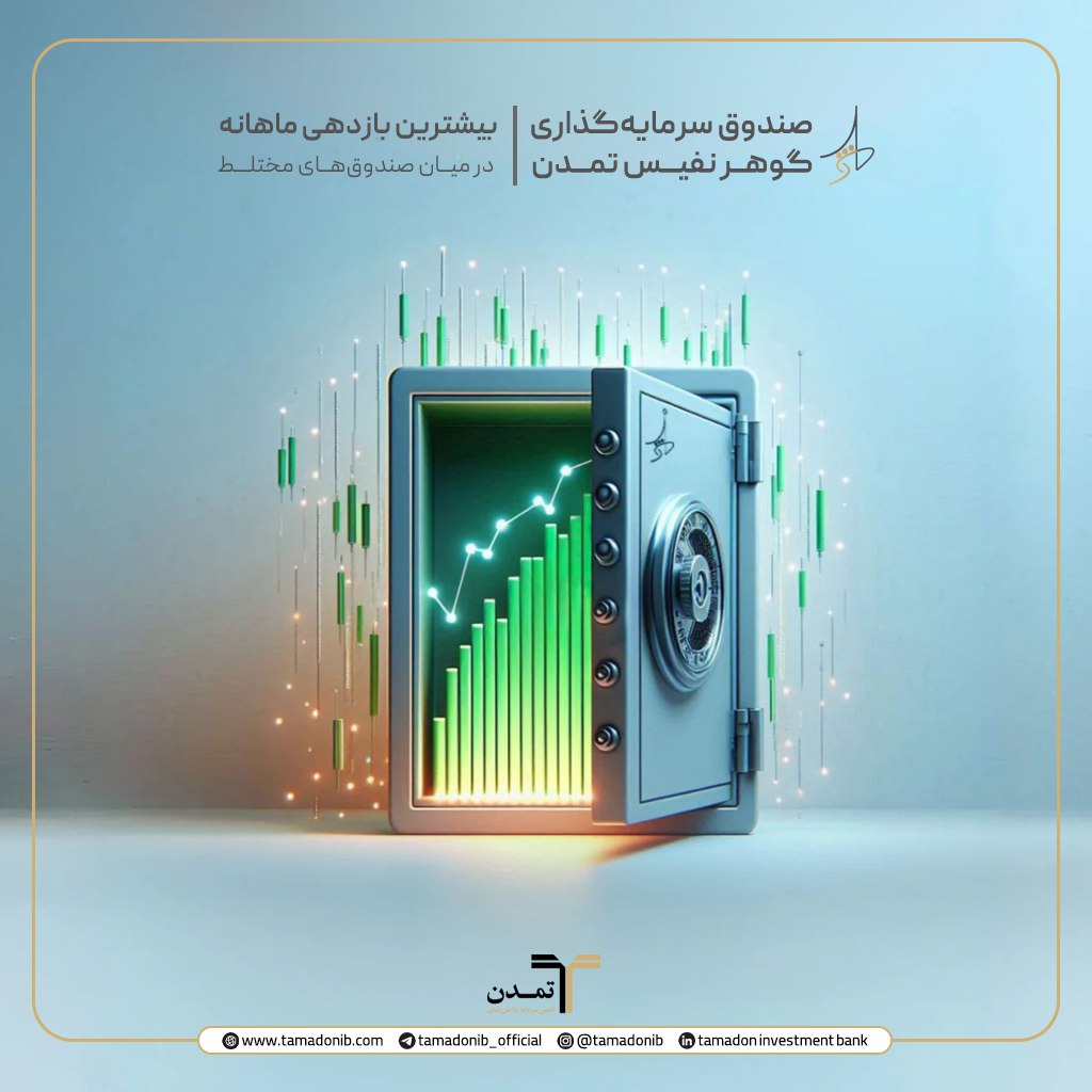 بیشترین بازدهی ماهانه در میان صندوق‌های مختلط به «گوهر نفیس تمدن» رسید