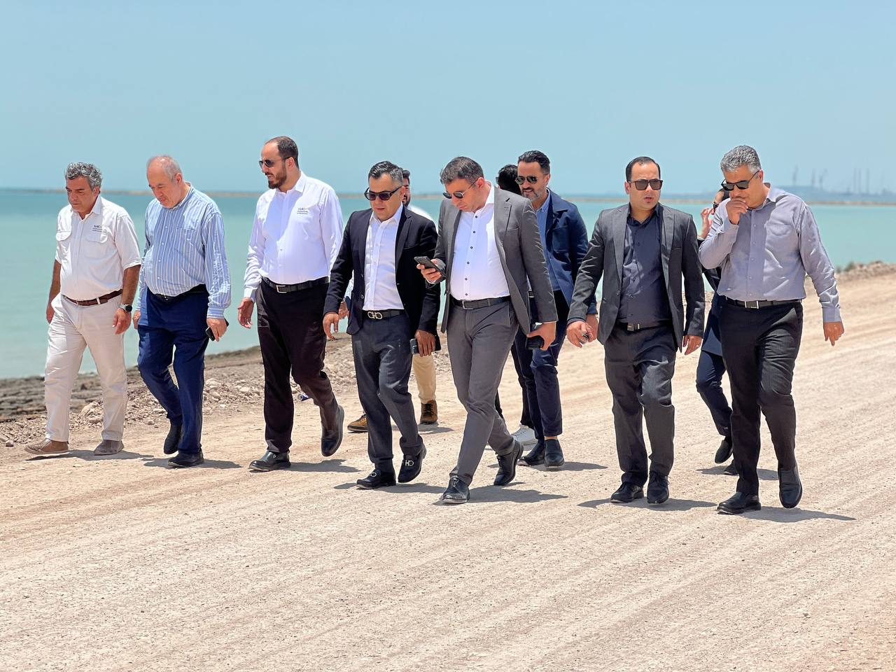 بازدید مدیران ارشد بخش معدن از پایانه معدنی شرکت هیمکو