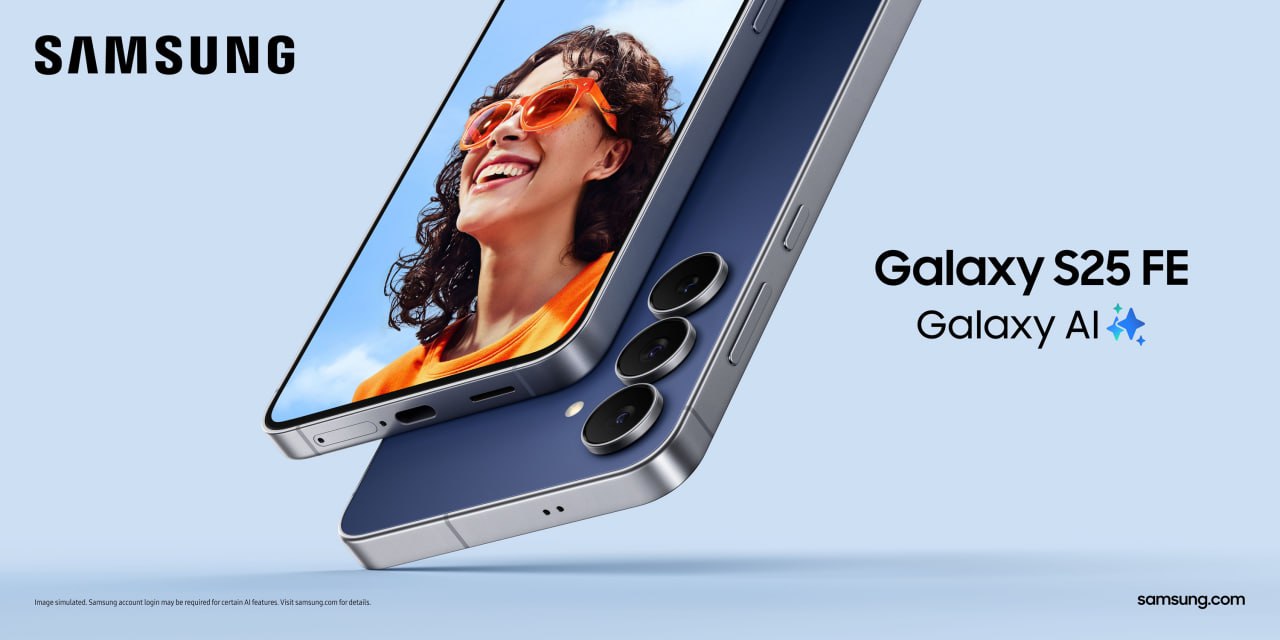 سامسونگ از گوشی جدید Galaxy S25 FE رونمایی کرد