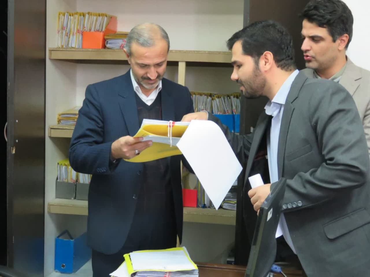 بازدید رئیس کل دادگستری استان سمنان از پروژه درحال ساخت  شورای حل اختلاف نردین
