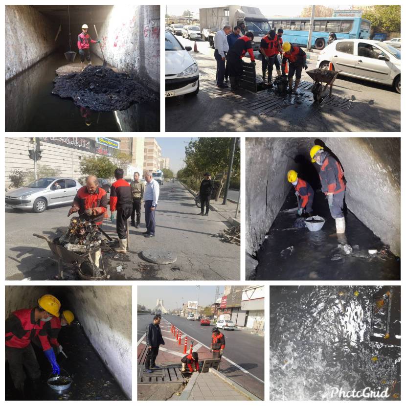 بیش از ۲۵ هزار متر پاکسازی در منطقه۹ انجام شد