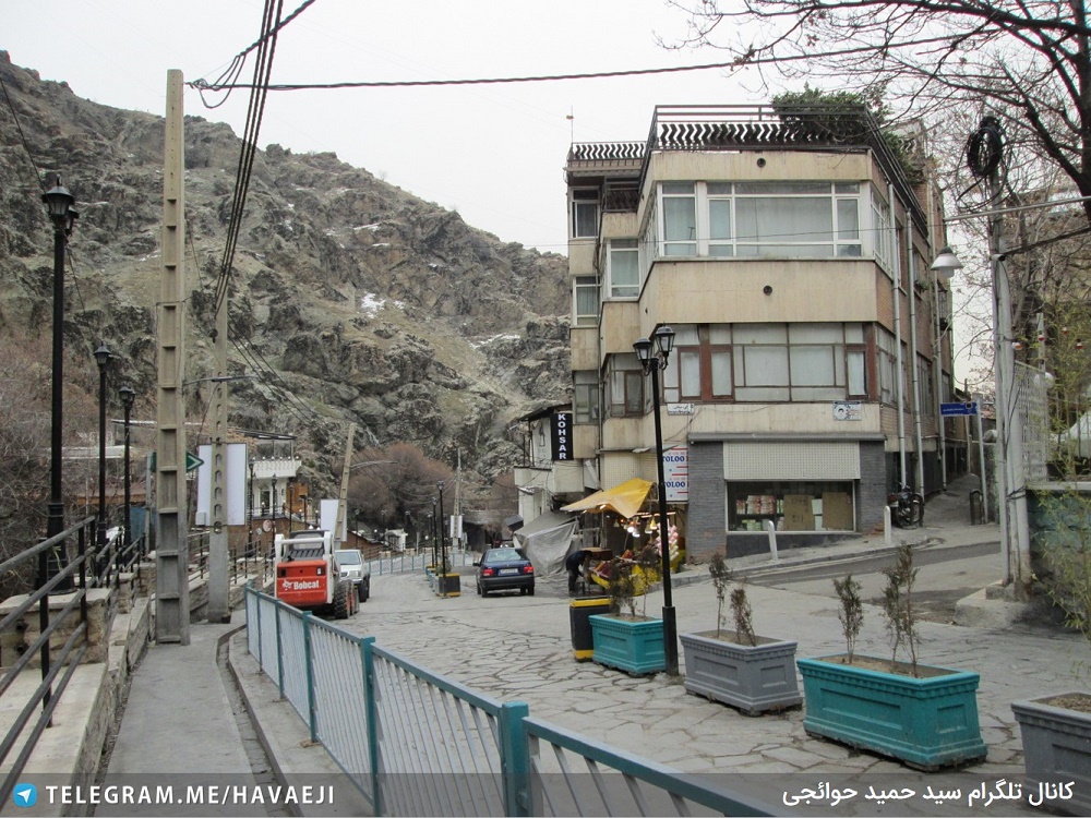 خیابانهای دربند تهران