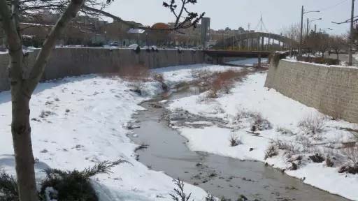 رودخانه اترک - پل تاریخی اترک