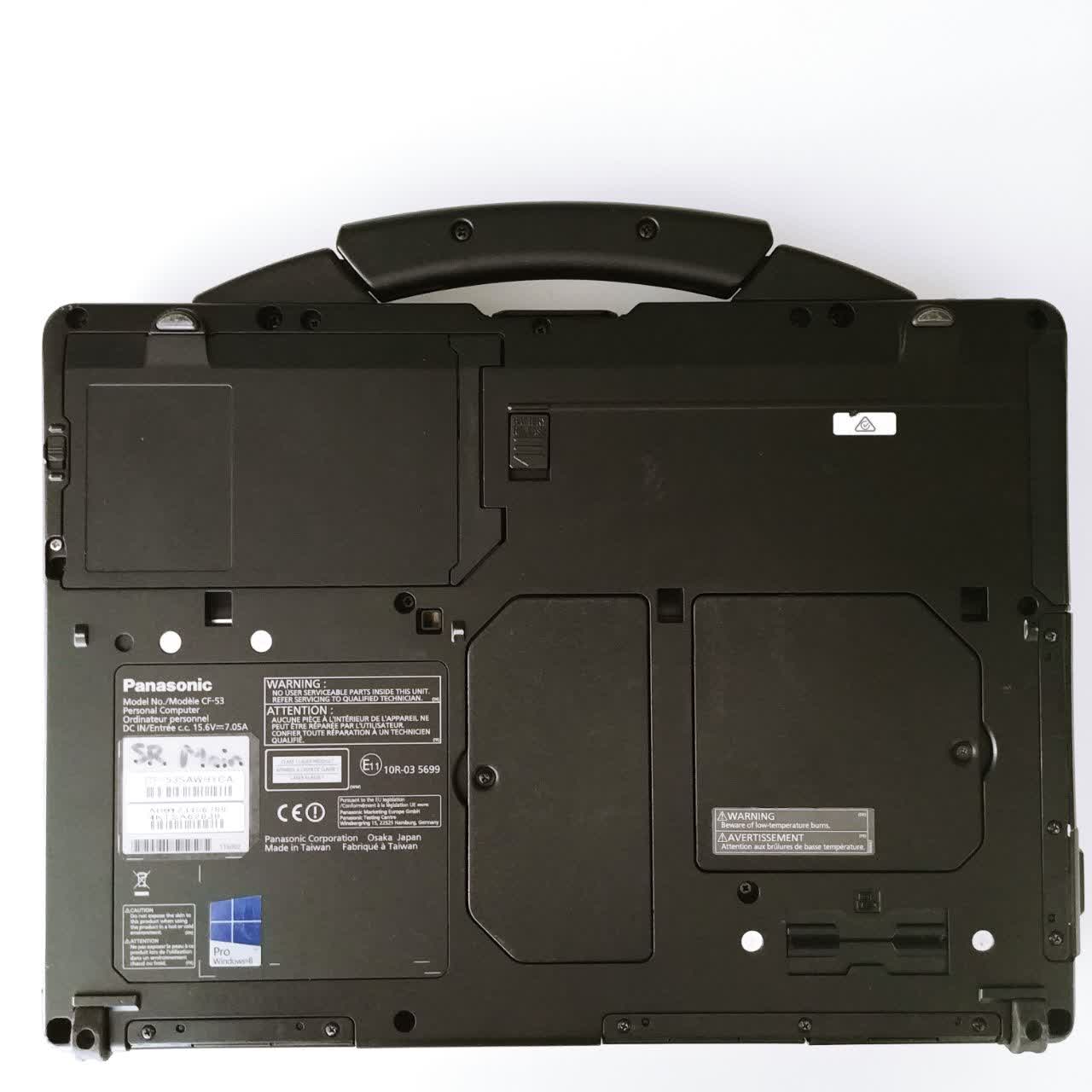 پاناسونیک نظامیِ تمام ژاپنی، ضد ضربه، آب، گرد و خاک «Panasonic Toughbook CF-53»