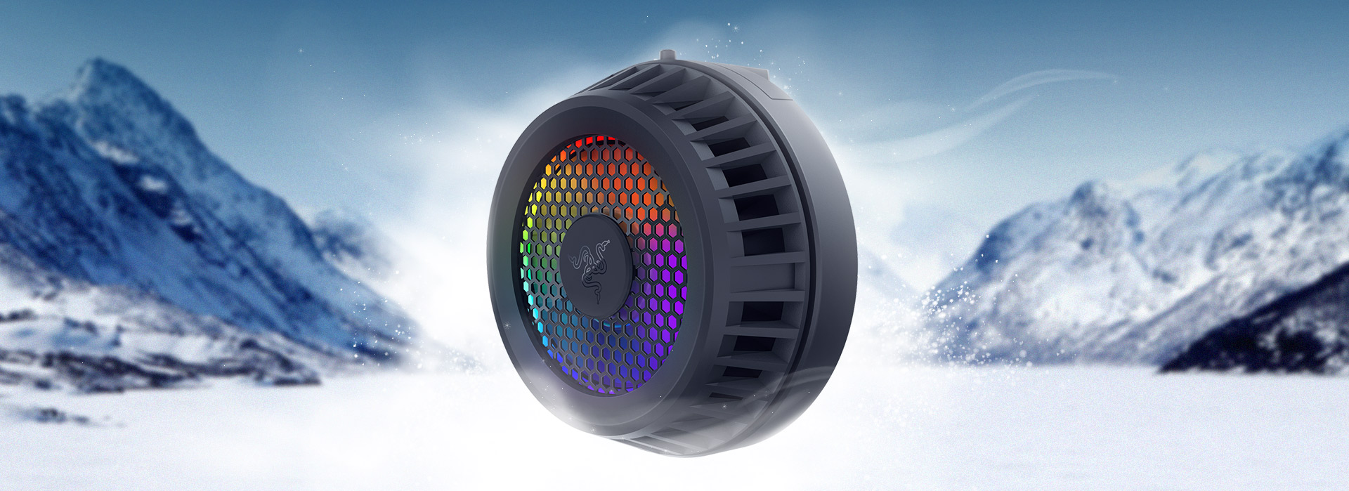 فن خنک‌کننده مگنتی ریزر Razer Phone Cooler Chroma