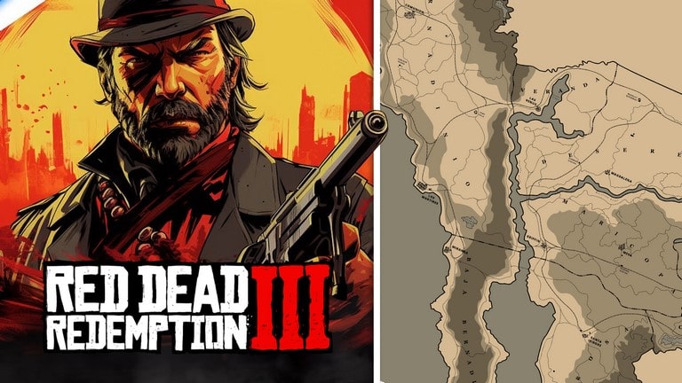 نقشه رد دد 3 مهمترین چیزهایی که امیدواریم در Red Dead Redemption 3 ببینیم