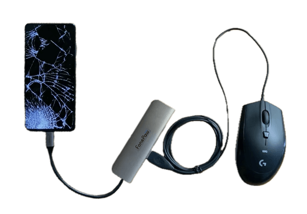 بازيابي اطلاعات گوشي LCD شكسته با كابل OTG بازيابي اطلاعات گوشي LCD شكسته با كابل OTG