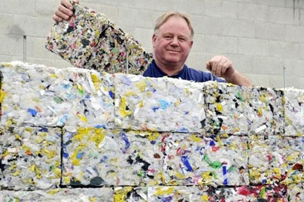 دیوار کردن با آجر پسماند