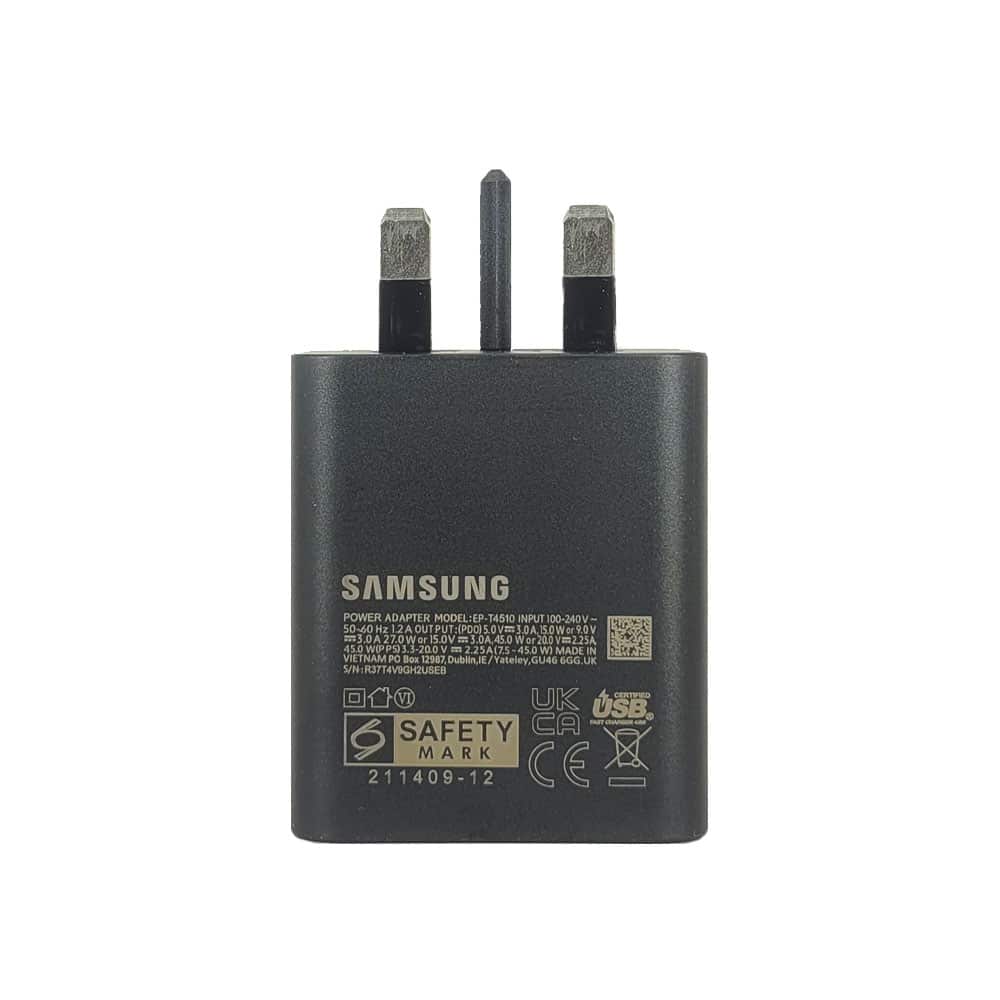 شارژر سامسونگ مدل  EP-TA845XBEGCN 45W :  بهترین شارژر 45 وات سامسونگ شارژ سریع برای S24,S23 Ultra
