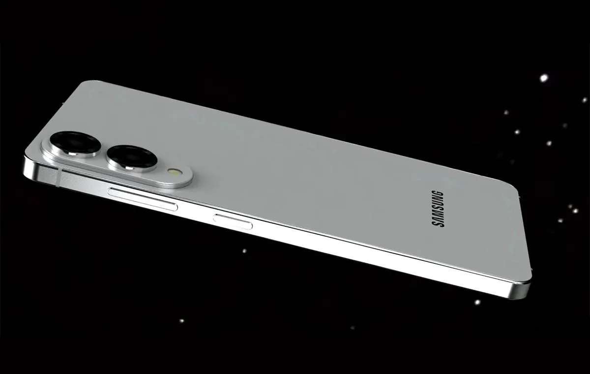 «گلکسی S25 اج با طراحی فوق باریک در نمای جانبی»