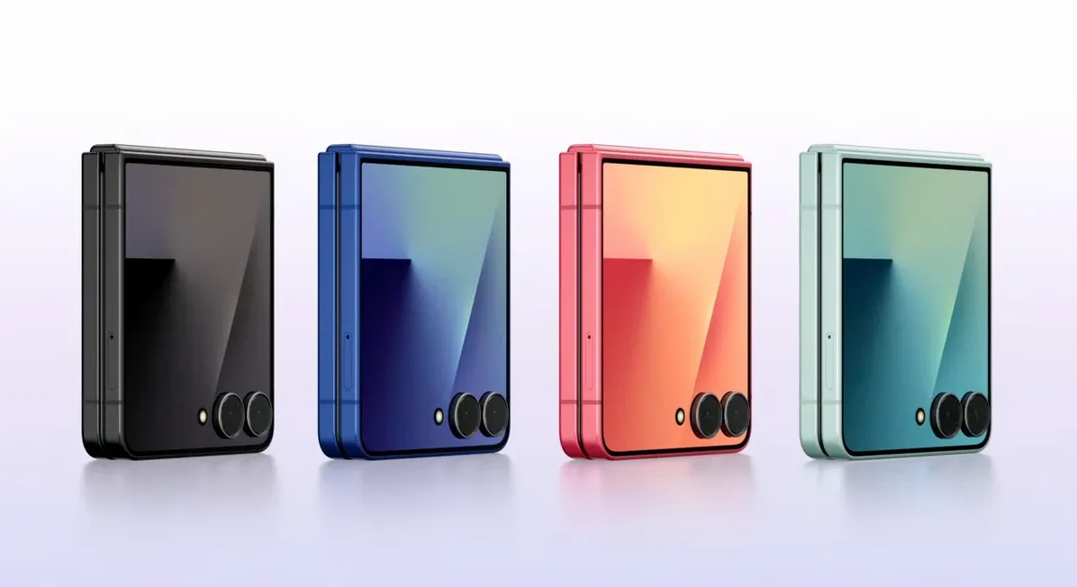 رنگهای Z Flip 7 سامسونگ