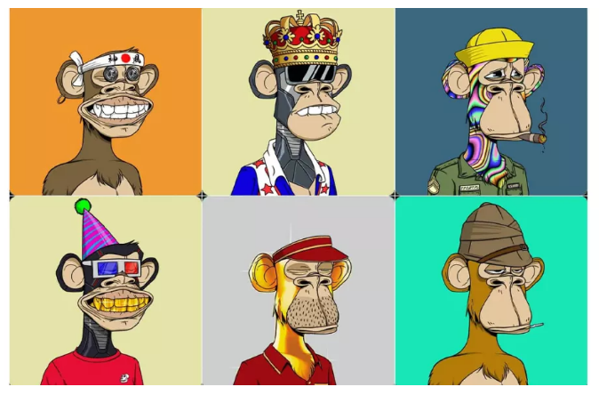 هنر Bored Ape Yacht Club: تصاویری از میمون های بی حوصله