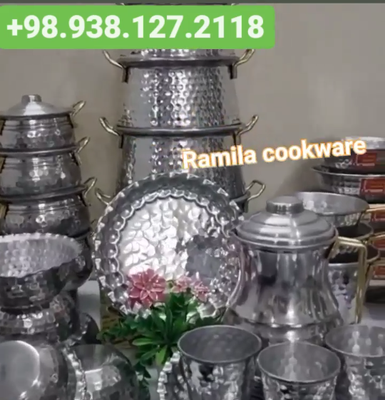 تولید قابلمه تابه روحی ,aluminum cookware sets  ,إنتاج أواني من الالومينيوم 
