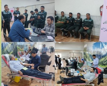 در راستای ایفای رسالت اجتماعی کارکنان شرکت فولاد آلیاژی ایران خون اهدا کردند