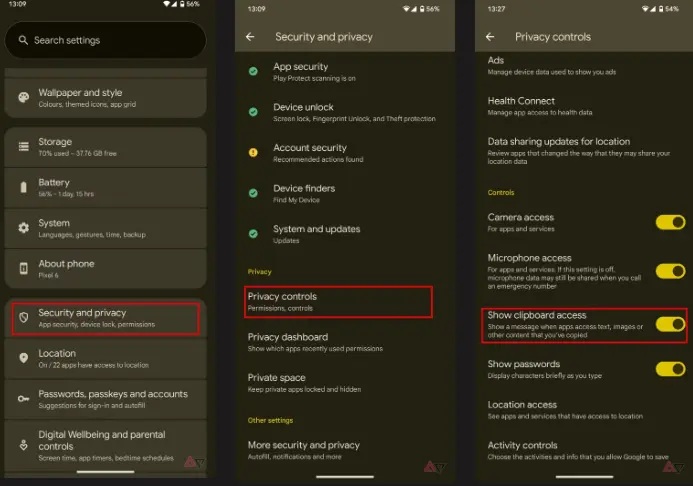 «تصویر گرافیکی گوشی هوشمند با نماد سپر و قفل، نشان‌دهنده تنظیمات امنیتی و حفاظت از اطلاعات شخصی»