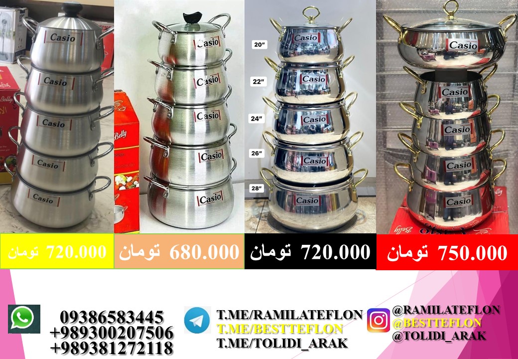 تولیدی قابلمه Aluminium cookware factory in iran