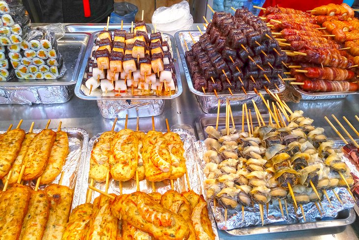 بازارهای غذای خیابانی سئول