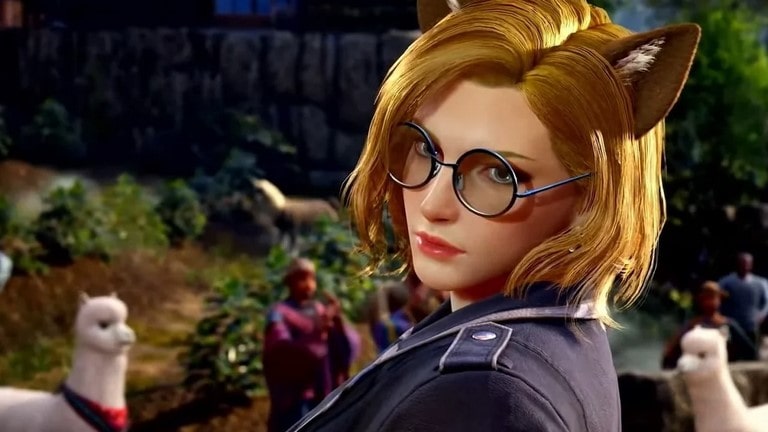 تکن 8 Tekken 8 زن مو بولوند عینکی گوش گربه ای در گیمزکام 2023 چه گذشت