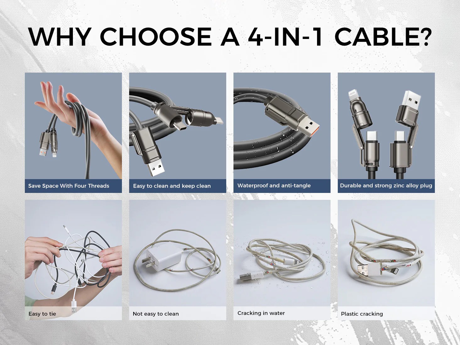 چرا سازگاری فناوری کابل شارژ با گوشی اهمیت دارد؟ انتخاب کابل مناسب برای شارژ سریع
