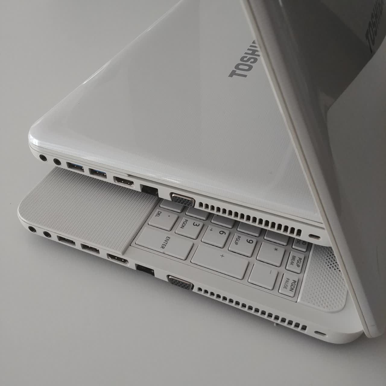 لپتاپهای سفید نامبرپددار توشیبا Toshiba Satellite L655