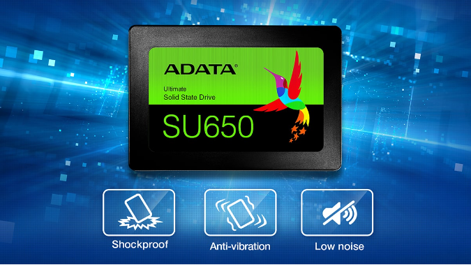 حافظه SSD ای دیتا مدل Ultimate SU650 ظرفیت 240 گیگابایت