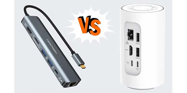 هاب USB یا dock station