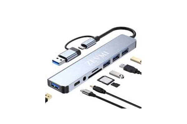 درگاه های اتصالی در هاب USB