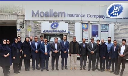 بازدید میدانی رئیس‌کل بیمه مرکزی از شعبه بیمه معلم در اراک