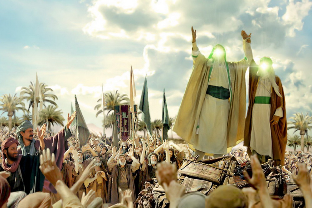 بیعت با حضرت علی در روز عید غدیر، امیرالمومنین، امام علی، سلاله پاکان